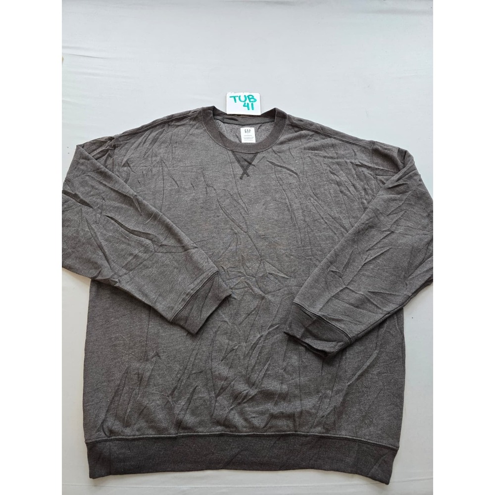 Gap Vintage Soft Crewneck Sweatshirt Mens Large Charcoal Gray Heather Pullover